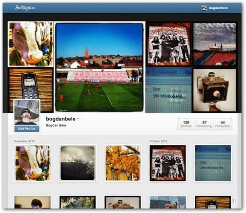 Instagram tarjoaa nyt käyttäjäprofiileja, joita voidaan katsella verkossa
