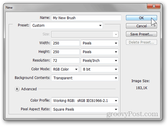 Photoshop Adobe Presets Templates Download Tee Luo Yksinkertaista Helppo Yksinkertainen Nopea pääsy Uusi opasopas Harjat Stroke Brush Paint Draw Document