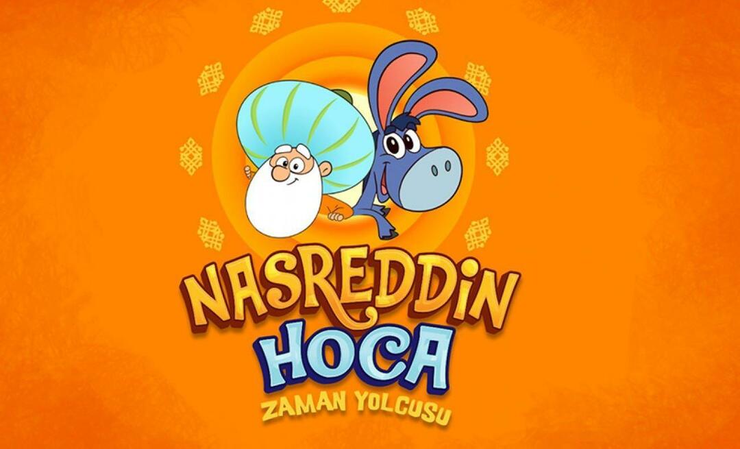 Toinen hyvä uutinen lapsille TRT: ltä! "Nasreddin Hodja: Aikamatkustajan" visiopäivämäärä on ilmoitettu