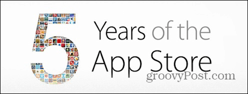 Viiden vuoden App Store