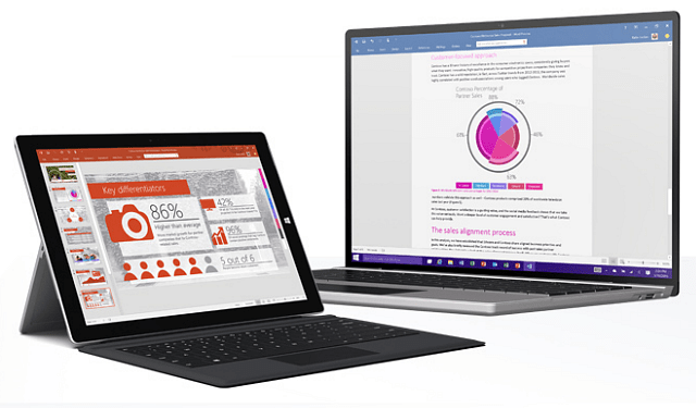 Microsoft Office 2016 esikatselu
