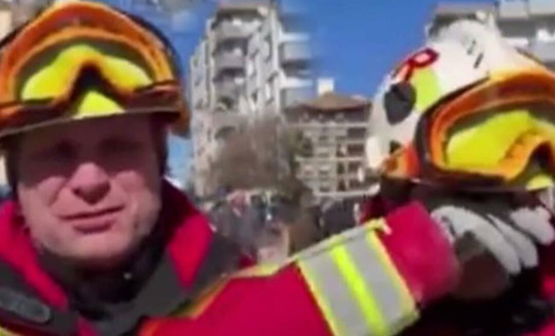 Unkarilainen etsintä- ja pelastusasiantuntija purskahti itkuun maanjäristysalueelta puhuessaan! 