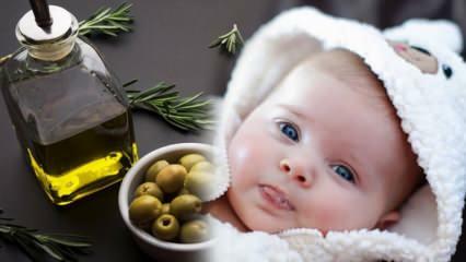 Voivatko vauvat juoda oliiviöljyä? Kuinka käyttää oliiviöljyä ummetukseen imeväisillä?