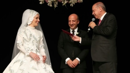 Presidentti Erdoğanin sijainen Ali İhsan Arslan todisti avioliittoa