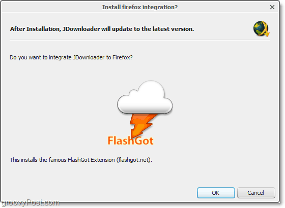 jdownloader flashgot firefox-laajennus
