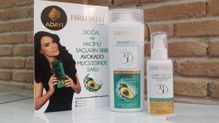 Ebru Şallı 3D-avokado-uutetta sisältävä shampoo-arvostelu