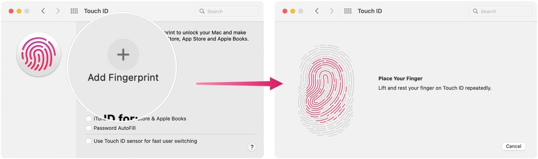 Touch ID -ongelmat: Lisää sormenjälki