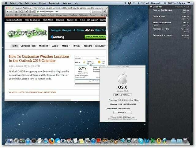 Päivitä asennus OS X Lion Mountain Lion -versioon