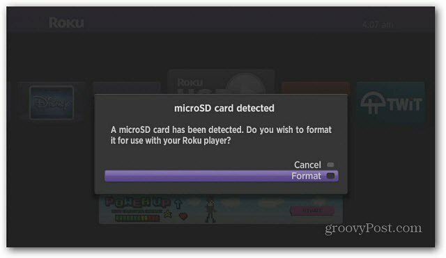 microSD-kortti havaittu