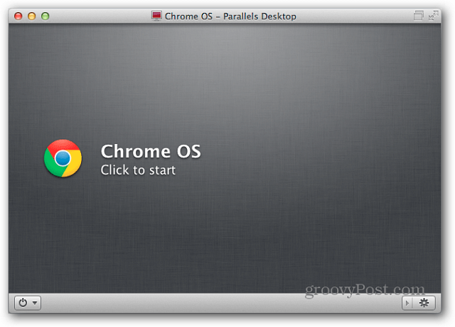 Käynnistä Chrome OS