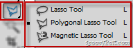 Photoshop CS5 Lasso -työkalut