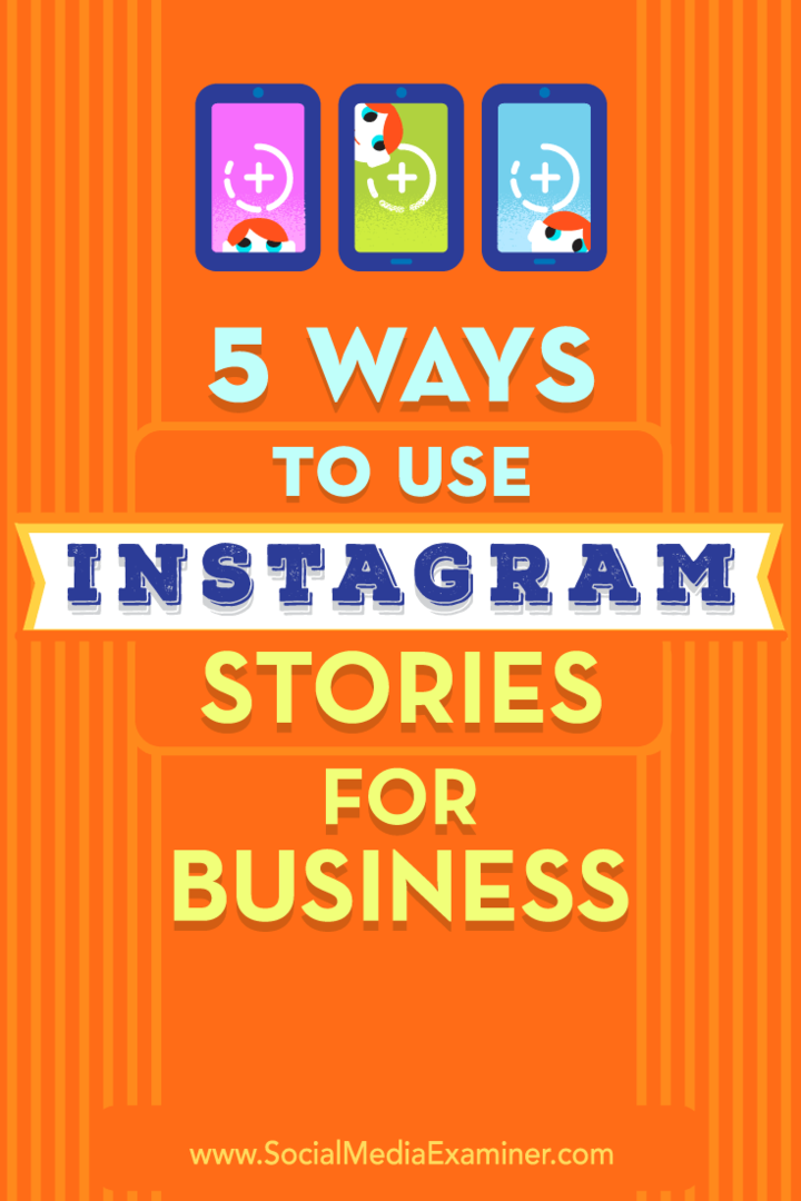 5 tapaa käyttää Instagram-tarinoita yrityksille, Matt Secrist sosiaalisen median tutkijasta.