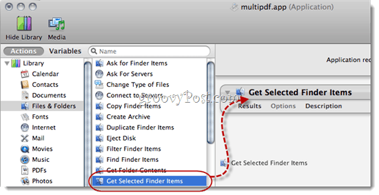 Yhdistä PDF-tiedostot käyttämällä Automatoria ja Mac OS X: ää