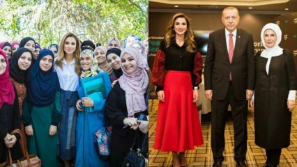 Jordania kuningatar Rania Al Abdullahin muoti ja yhdistelmät