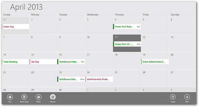 Kuinka lisätä Google-kalenteritapahtumia Windows 8 -kalenterisovellukseen