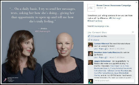 estee lauder rintasyöpävalistuskampanja