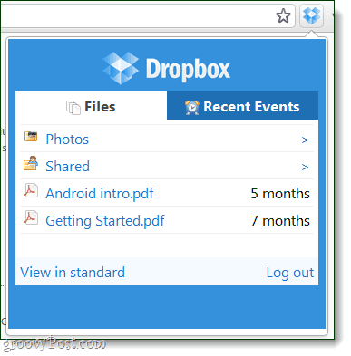 dropbox-laajennustiedostoselain