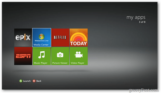 Windows 7 Media Center Xbox 360: lla - suoratoista digitaalista mediaa