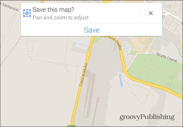 Google Mapsin tallennuspankki