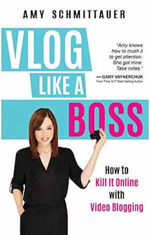 Amy Schmittauerin Vlog Like a Boss.