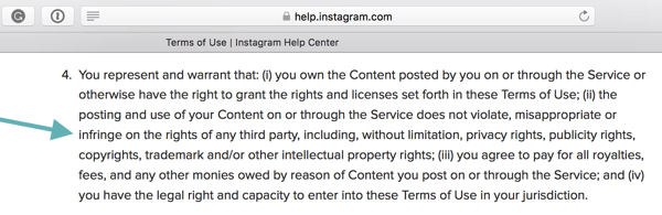 Instagramin käyttöehdoissa todetaan, että käyttäjien on noudatettava yhteisön ohjeita.