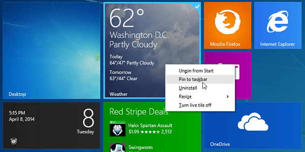 Windows 8.1 -päivitys on saatavana ladattavaksi nyt