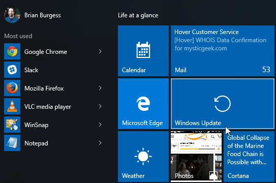 Windows Update Käynnistä Windows 10