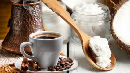 Kahviresepti, joka auttaa laihtua! Kuinka tehdä kahvia kookosöljystä?