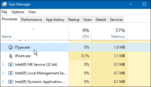 Mikä on iType.exe ja mitä se tekee?