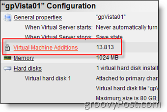 Asenna MS Virtual Server 2005 R2: n virtuaalikoneen lisäykset