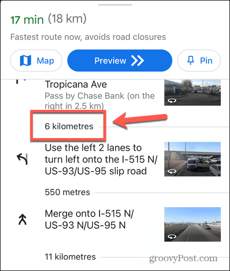google maps etäisyydet kilometreissä