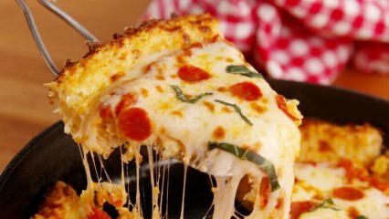 Kuinka tehdä pizzaa valmiista baklava-taikinoista? 