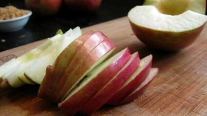 Kuinka estää omenan ruskeutumista? 