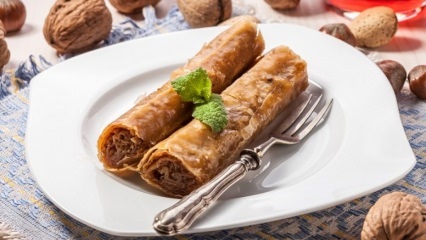 Pitääkö pahan syödä baklava-juhlaa juhlan aikana? 100 kalori kevyt ruokavalio loma baklava-resepti