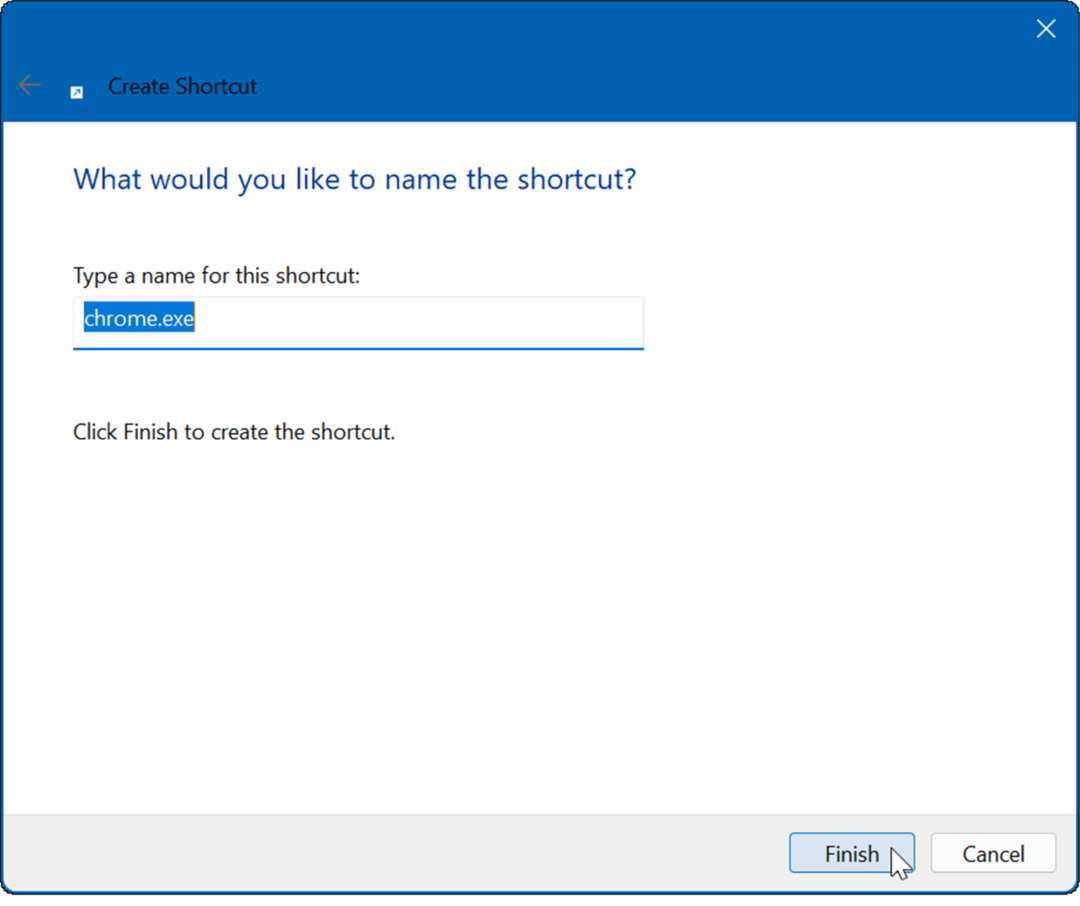 nimeä pikakuvake käynnistää sovelluksia käynnistyksen aikana Windows 11:ssä