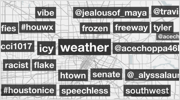 Trendsmap-hashtag-hakutulokset
