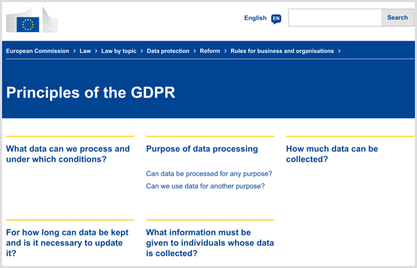 Kuinka GDPR vaikuttaa markkinoijiin: mitä sinun on tiedettävä: sosiaalisen median tutkija