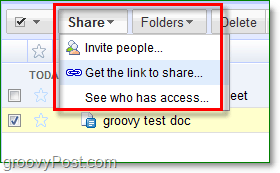 Google-dokumenttien jako- ja kutsuvalikossa voit käyttää useita jakamisvaihtoehtoja