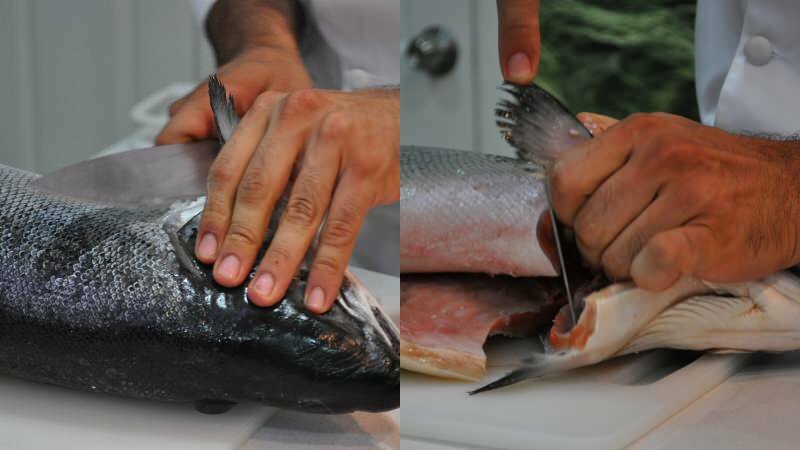 Kuinka puhdistaa meribassi? Mitä veistä käytetään kalan avaamiseen?