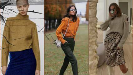 Nouseva trendi: vanuiset collegepaidat ja villapaidat Kauniit vanutetut villapaita mallit