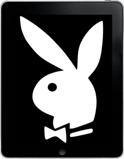 Playboy-luettelo iPadille maaliskuussa