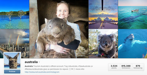 turismi australia instagram