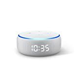 Täysin uusi Echo Dot (3. sukupolvi) - Älykäs kaiutin kello ja Alexa - Sandstone
