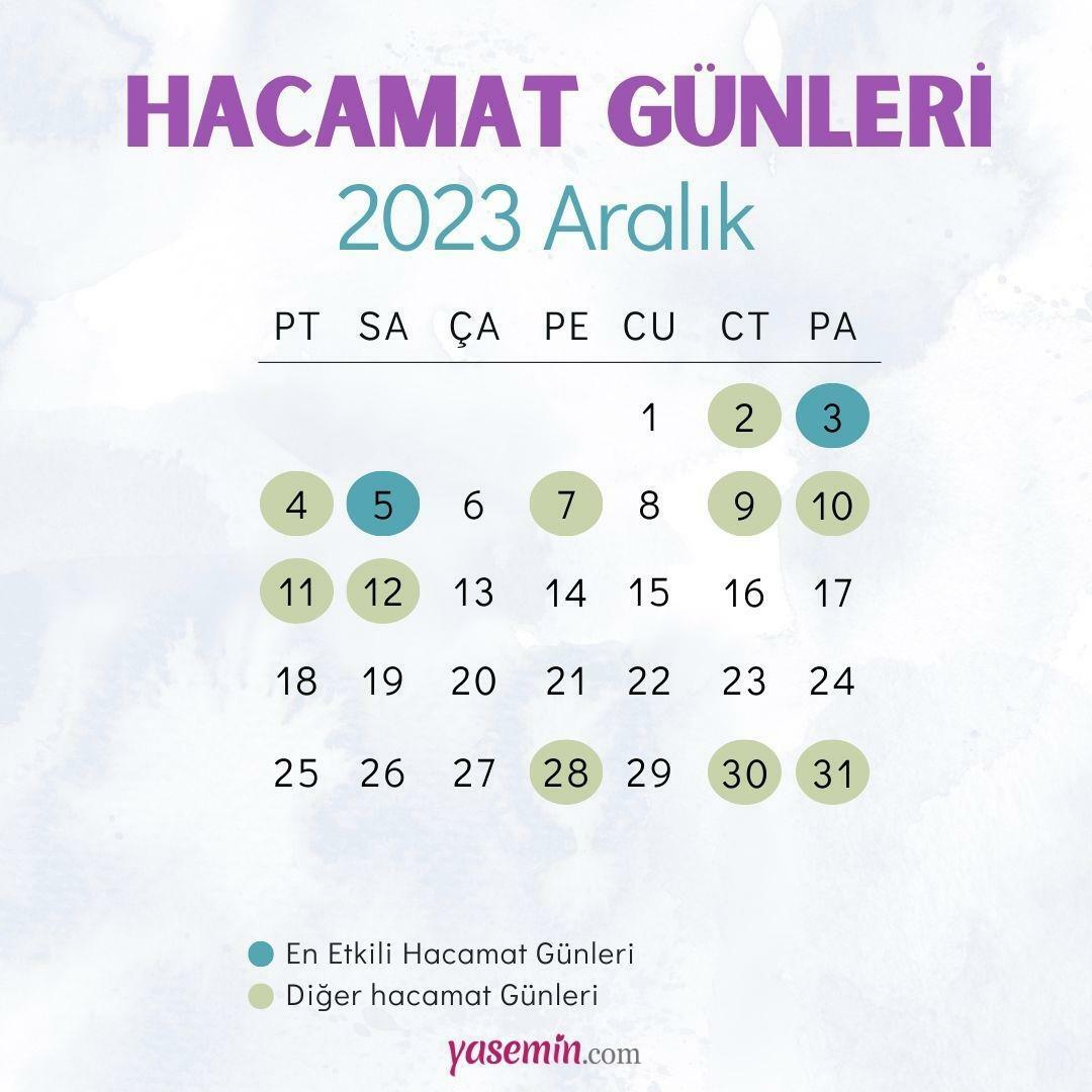 Joulukuun Hacamat-päivien kalenteri 2023