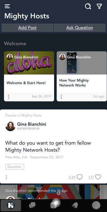 Yhteisön rakentaminen muuttuvassa sosiaalisen median maailmassa, mukana Gina Bianchinin oivalluksia sosiaalisen median markkinoinnin podcastissa.
