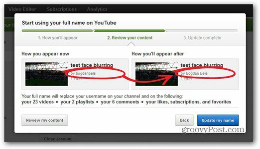 Google haluaa koko nimesi YouTubessa: Kuinka tehdä se
