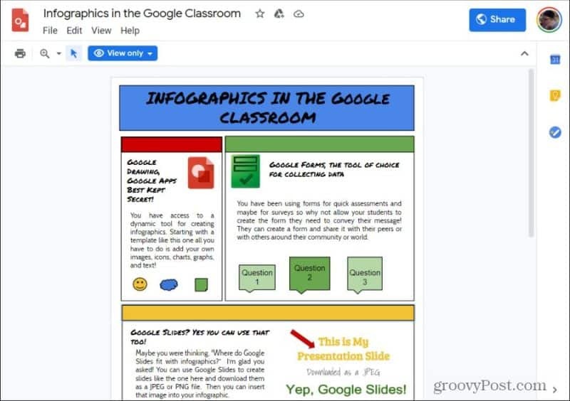 google piirrokset infografia