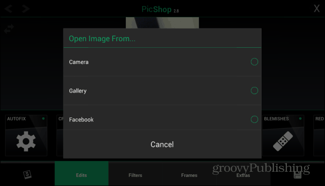 PicShop Android -kuvaa