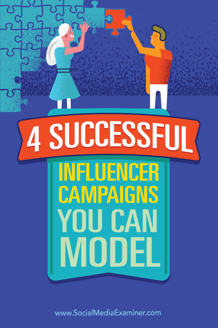 4 onnistunutta vaikuttajakampanjaa, joita voit mallintaa: Sosiaalisen median tutkija