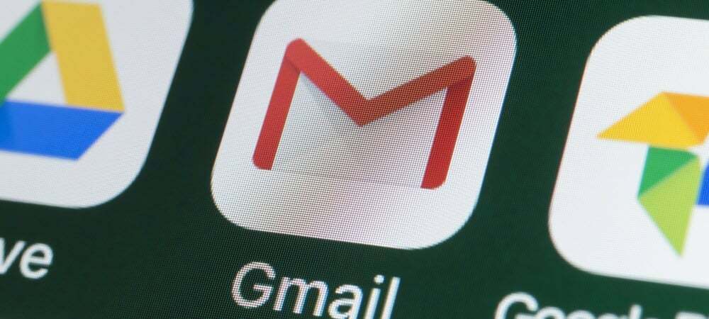 Lajittele lähettäjän mukaan Gmailissa